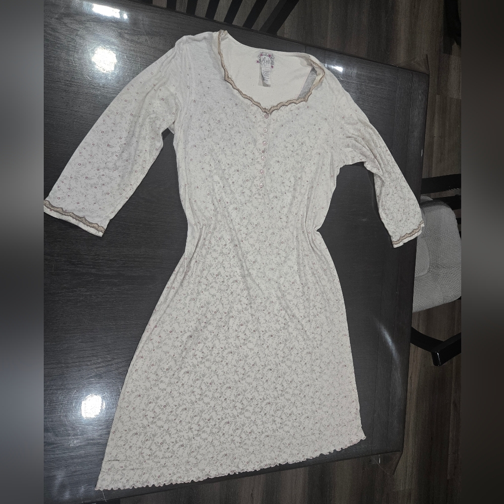 Vintage Coquette Night gown size large